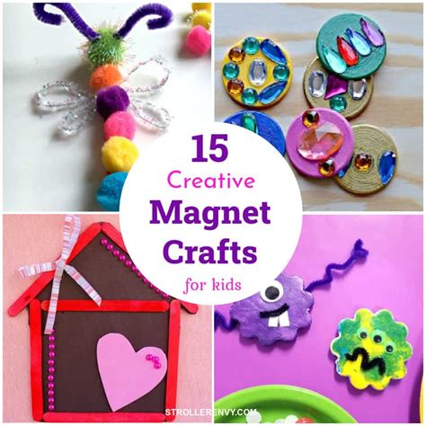 15 Creative Magnet Crafts For Kids That Are Fun And Easy