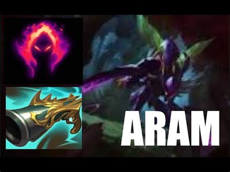 ONE SHOT Kha Zix ARAM Runes Build Patch 12 19 High Elo ARAM YouTube