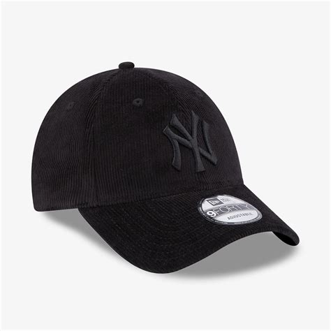 New Era Cord 9Forty Neyyan Unisex Siyah Şapka KADIN Şapka Bere