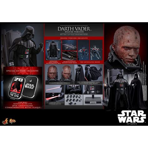 全新未拆 特別版 Hot toys Mms811 星際大戰 EP3 黑武士 達斯維達 豪華版 mms811 非 DX28 蝦皮購物