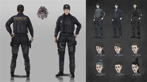 Artstation Police Woman