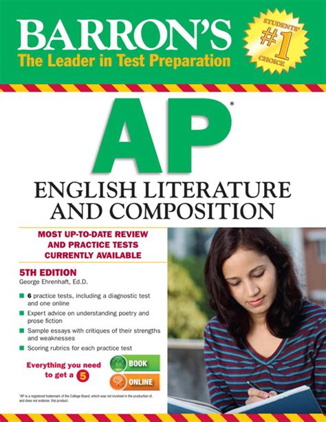 Sách Barrons Ap English Literature And Composition With 6 Practice