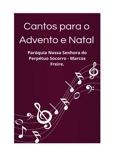 Cantos Para O Advento - Cantos do Advento e Natal | PDF | Advento | Jesus