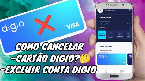 COMO CANCELAR CARTÃO DE CRÉDITO DIGIO ENCERRAR EXCLUIR CONTA DIGIO