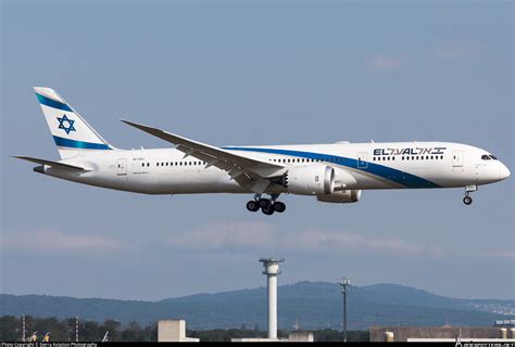 X Edj El Al Israel Airlines Boeing Dreamliner Photo By Sierra