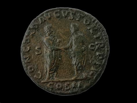 Roman Empire Lucius Verus Ad Sestertius Rome Catawiki