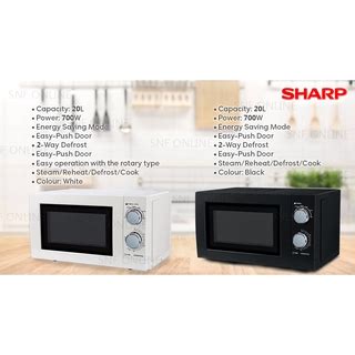 Sharp Basic Microwave Oven L R Ek R Es Shopee Malaysia