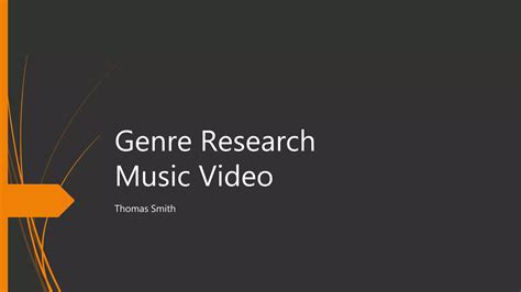 Indie Genre Research Ppt