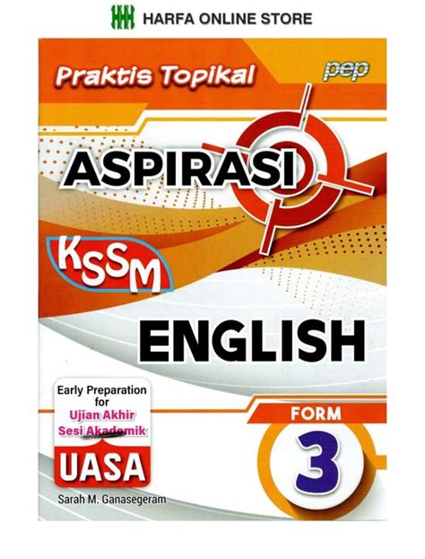 Buku Latihan Praktis Topikal Aspirasi English Form Kssm