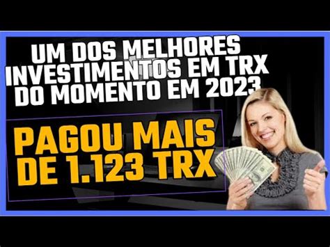 APRENDA A INVESTIR EM TRX AINDA EM 2023MINERADORA DE TRON 100 GHS