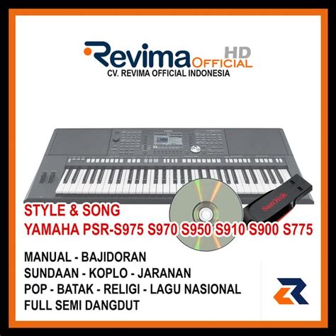 Jual Paket Flashdisk Style Dan Song Untuk Keyboard YAMAHA PSR S670 S770