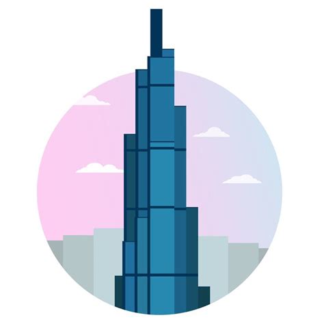 Landmark 81 Vietnam Illustration Hình Vẽ Thành Phố Ảnh Tòa Nhà Nghệ