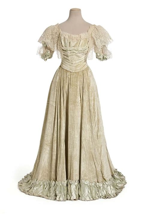 Evening Dress Image Jacques Doucet Paris Velvet Les