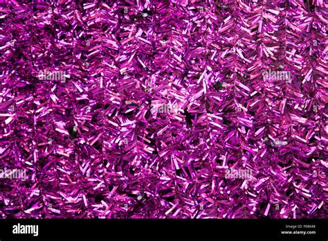 Vibrant tinsel background Stock Photo - Alamy