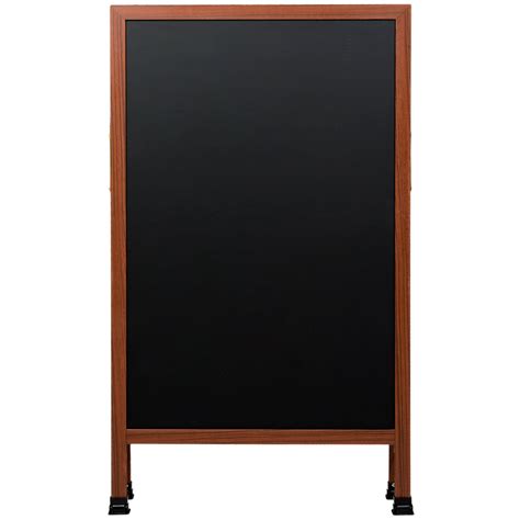 aarco  wa     cherry wood   frame sign board  black