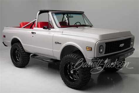 Lot 10851 1972 Chevrolet K5 Blazer Custom Suv Barrett Jackson