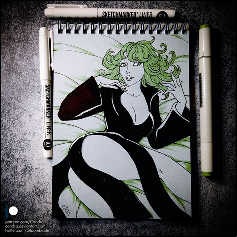 Sketchbook Tatsumaki Sfw By Candra Hentai Foundry