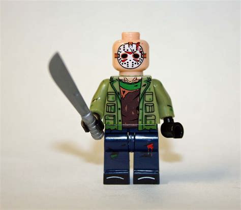 Jason Friday The 13th With Machete Movie Monster Horror Minifigure