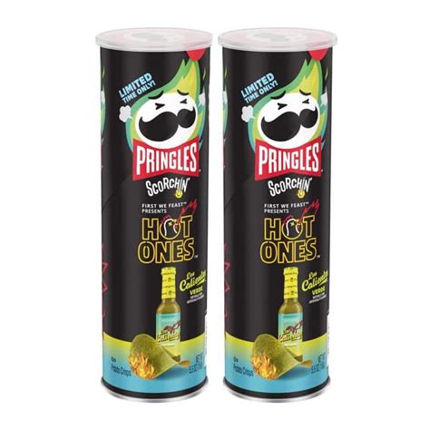 Buy Limited Edition Pringles Scorchin Hot Ones Los Calientes Verde