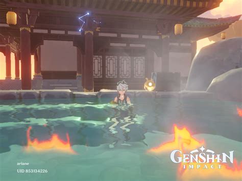 Hot Spring Genshin Impact Hoyolab