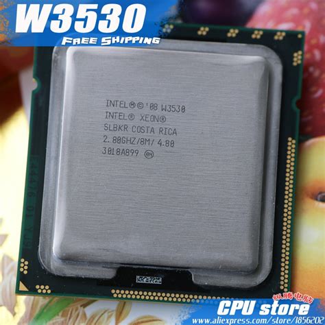 Intel Xeon W3530 CPU processor /2.8GHz /LGA1366/8MB L3 Cache/Quad Core ...