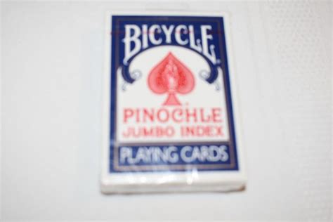 Bicycle Pinochle Jumbo Index Playing Cards Ebay In 2023 Playing Cards Jumbo Ebay