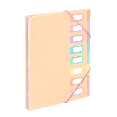 Trieur Document A4 Avec 8 Compartiments Rainbow Pastel Viquel La Redoute