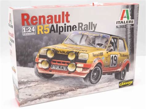 Italeri Renault R Alpine Rally Modell Auto Bausatz In Ovp