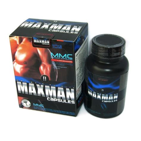 Maxman Ii Capsules Male Super Hard Pills Sex Enhancement Pills