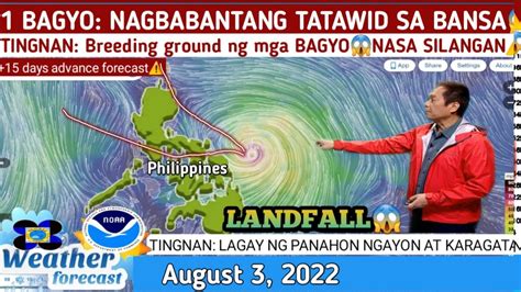 Bagyo Ngayong Weekend Maglandfall Tingnan Weather Update Today