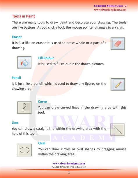 MS Paint Tools And Shapes Worksheet Live Worksheets 47 OFF