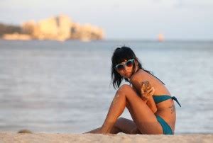Bai Ling In Bikini On The Beach In Hawaii Aug Phun Org Forum
