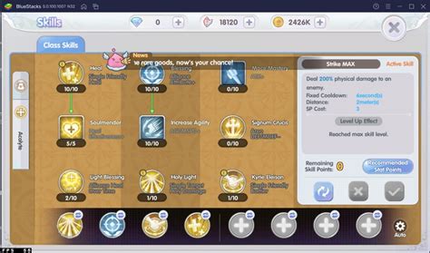 Guide Skill Build Acolyte Ragnarok X Next Generation Bluestacks