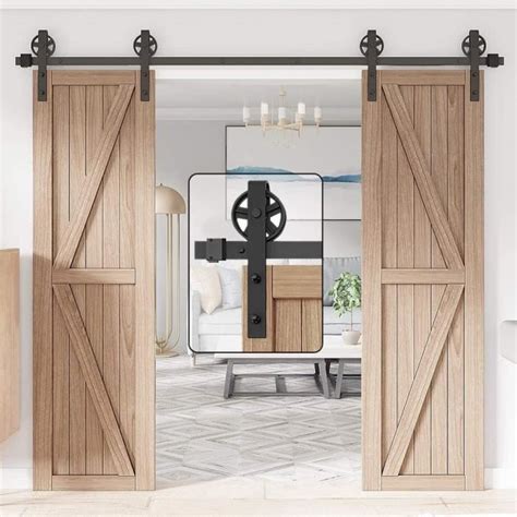 Winsoon 305 Double Porte Quincaillerie Portes Coulissante Grange Bois