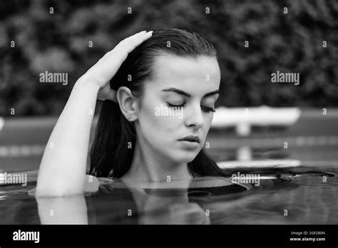 Teenager Swimming Swimming Pool Black And White Stock Photos And Images