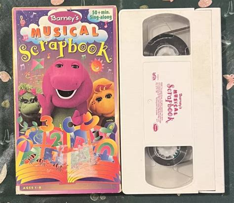 BARNEY - BARNEYS Musical Scrapbook (VHS, 1997) $5.48 - PicClick CA