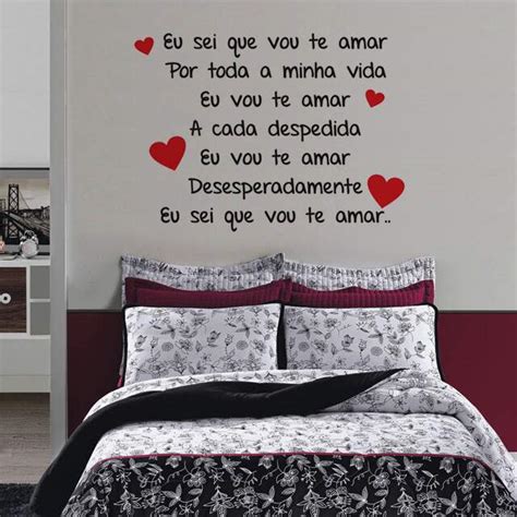 Adesivo De Parede Para Quarto De Casal Frases