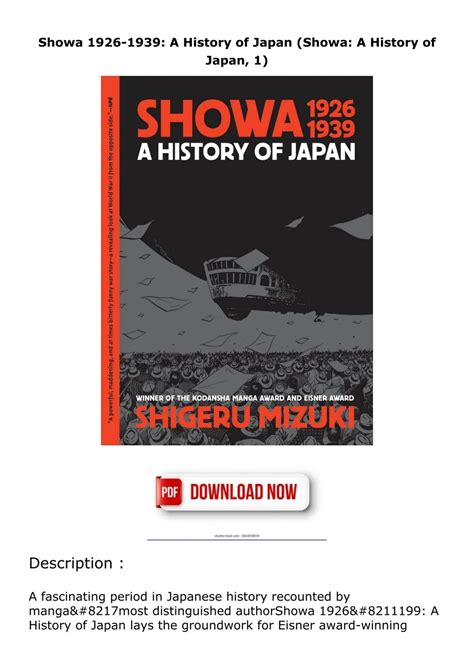 Get PDF ️ Showa 1926-1939: A History of Japan (Showa: A History of