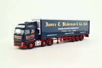 Corgi Classics CC14027 Volvo FH Artic Fridge Trailer James T