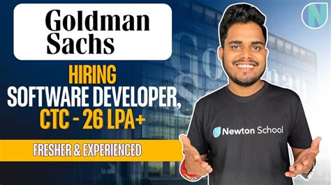 Goldman Sachs Hiring Associate Software Developer Fresher