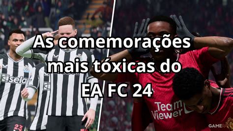 As comemorações mais tóxicas do EA FC 24