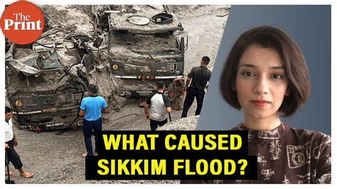 How A Burst Glacial Lake Caused Sikkim Flood Whats Glacial Lake