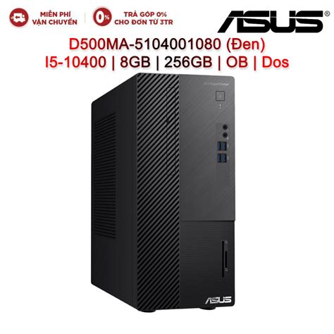 Asus D500MA D500MA I5 10400 PC Desktop Computer 8gb 256gb Ob Dos