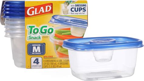 Ziploc Container Large Rectangle 9 Cup Containers 4ct Health And Household