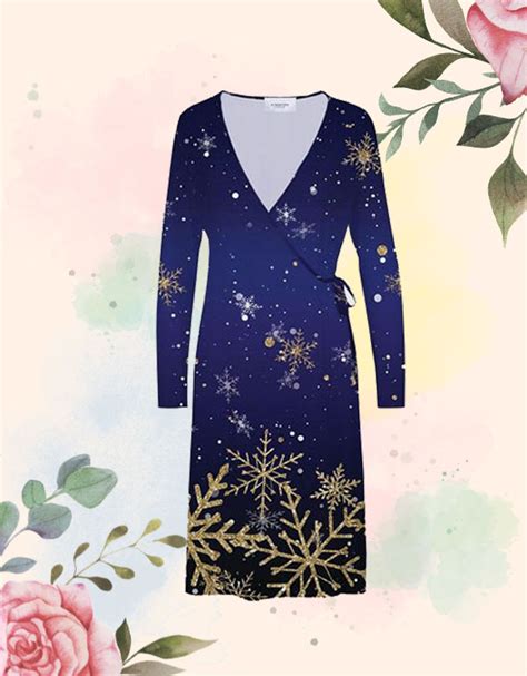 Blue Snowy Parisian Holiday Teelie Turner Fashions