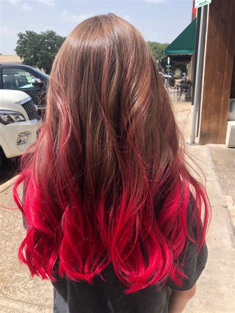 30 blazing hot red ombre hair color ideas in 2023 – Artofit