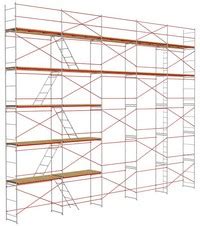 Рамные строительные леса (ЛСП) в Москве | Купить рамные леса по цене ...