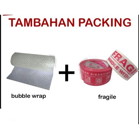 Jual Tambahan Packing Kardus Bubble Warp Shopee Indonesia