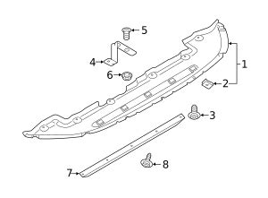 Audi Floor Pan Splash Shield Ke B Audi Usa Parts