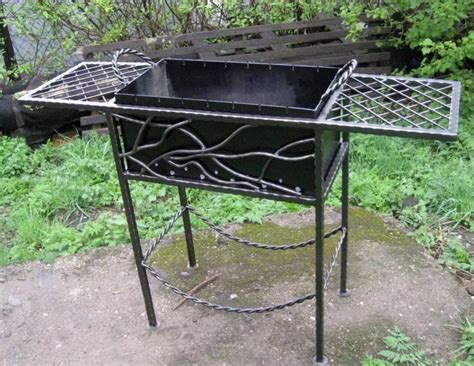 Мангальные зоны для дачи своими руками из металла фото чертежи и размеры